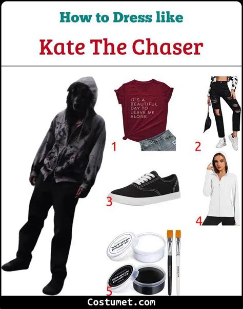 Kate The Chaser Slender The Arrival Costume For Halloween