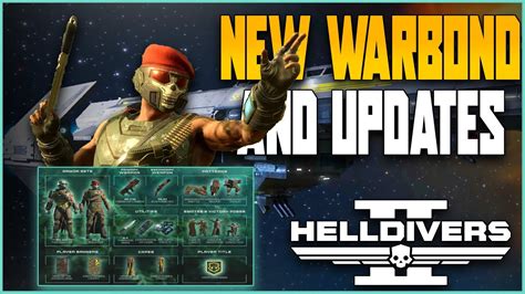 Helldivers 2 Viper Commandos Warbond With Future Updates Youtube