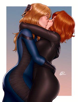 Black Widow Lesbian Luscious Hentai Manga Porn