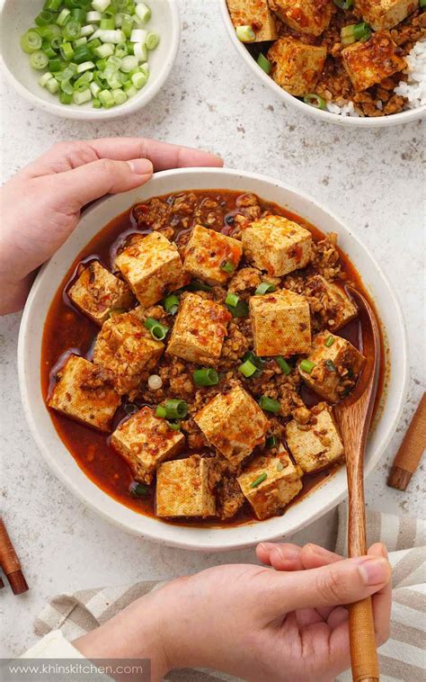 Mapo Tofu ( 麻婆豆腐 ) - Khin's Kitchen