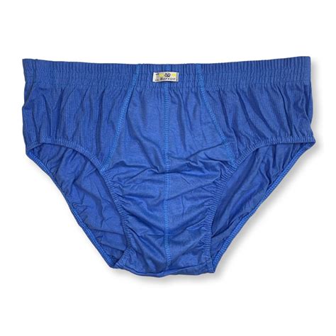 Kit c Cueca Plus Size Slip Básica de Algodão Marxan Galé Lingerie