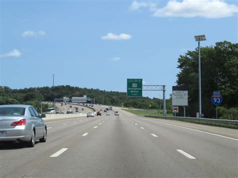 Massachusetts Interstate 93 Northbound Cross Country Roads