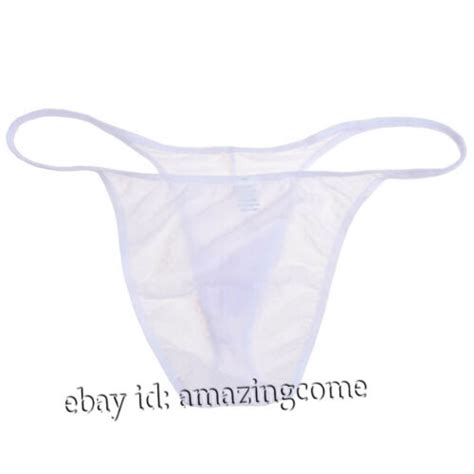 Men Hipster Brazilian Bikini Briefs Jacquard Lace Underwear Cheeky String Briefs Ebay