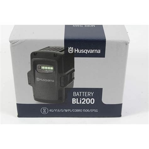 Husqvarna Akku BLi200 (187,2 Wh) – Illitec