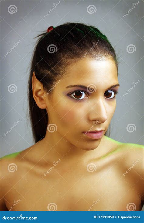 Beautiful Teen Latina Fairy Or Nymph Stock Image Image Of Cosmetics Beautiful 17391959