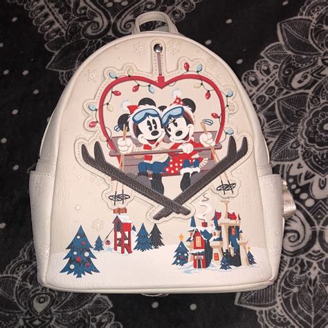 Loungefly Mickey And Minnie Ski Lift Gem