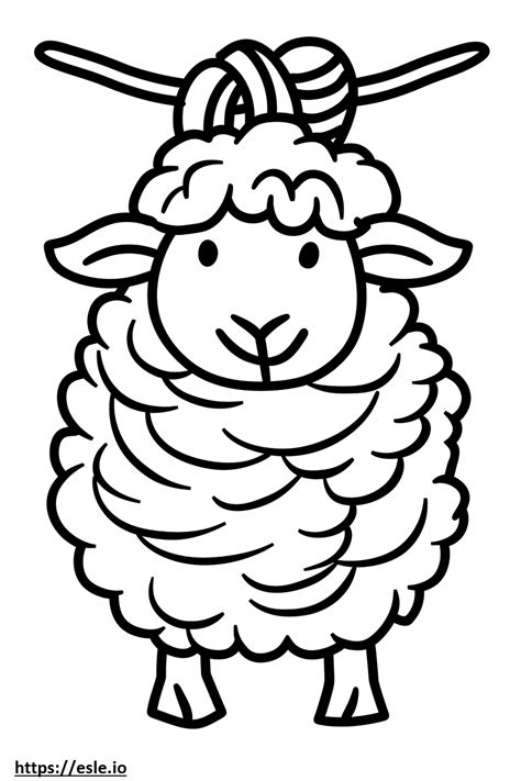 Wool Coloring Page
