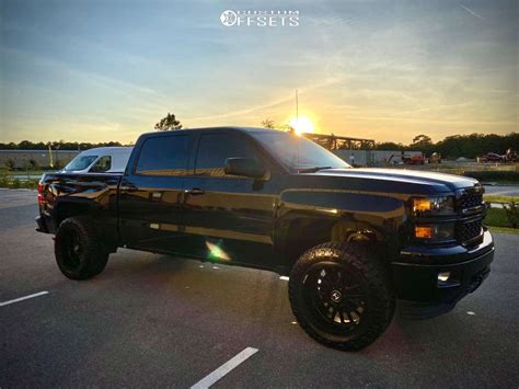 2015 Chevrolet Silverado 1500 With 20x10 19 Hostile Predator And 295