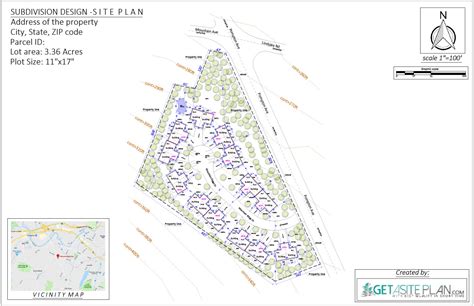 Subdivision Design – Get A Site Plan