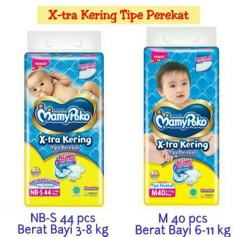 Jual MAMYPOKO STANDAR X TRA KERING TIPE PEREKAT Shopee Indonesia