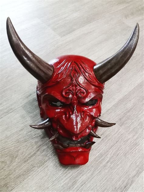Маска Хання / маска :: 3д печать :: сделал сам :: хання :: они :: демон ...