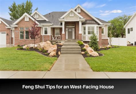 creating balance   west facing house