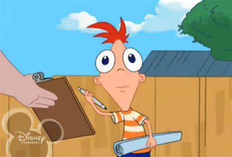 Front Face Phineas And Ferb Phineas And Ferb Memes Phineas And