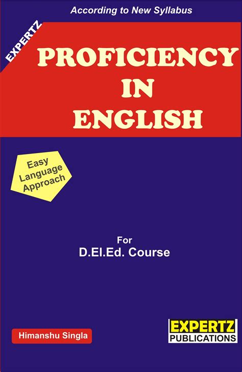 Proficiency In English Language Experts Publications