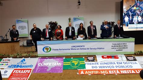 Lançamento da Frente Parlamentar Mista em Defesa do Serviço Público