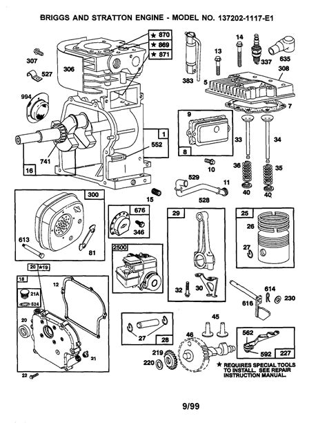 Briggs And Stratton Intek 206 Parts Diagram Briggs And Strat