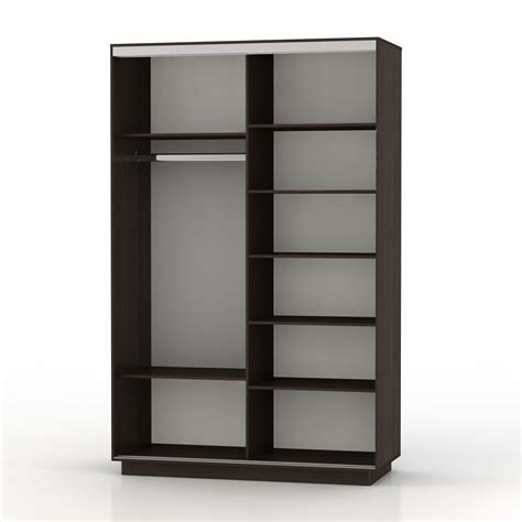 Шкаф-купе Экспресс ДСП/Зерк. 1200 х 2200 х 600 купить в Новосибирске ...