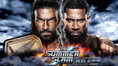 Wwe Summerslam Full Match Card Live Streaming Details Timing In