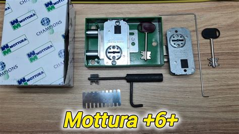 🔐Mottura Nucleo +6+ Отмычка самоимпрессия для сувальдных замков ...