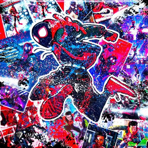 Miles Morales- Pop Art Graffiti - The Vault - Paintings & Prints ...