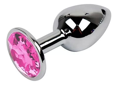 Plug Estimulador Anal Met Lico Con Joya Placer Sex Shop Dive Mercadolibre