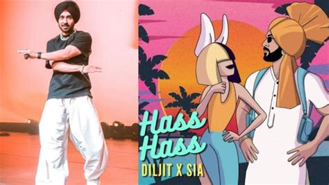 Diljit Dosanjh Confirms Collaboration With Sia For New Track ‘hass Hass