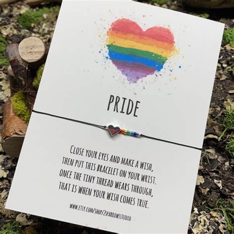 Gay Pride Armband Rainbow Jewelry Lgbt Lesbian Jewelry Etsy