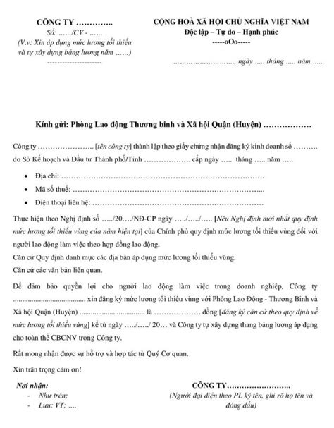 Mẫu Công Văn đề Nghị Thường Dùng Nhất File Word