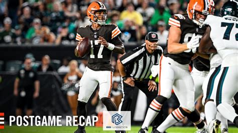 Browns settle for 18-18 tie with Eagles