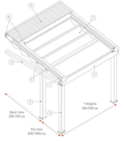 Пергола Basic - заказать в интернет-магазине pergols.ru
