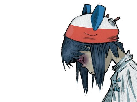 Hd Wallpaper 2d Gorillaz Jamie Hewlett Noodle Wallpaper Flare
