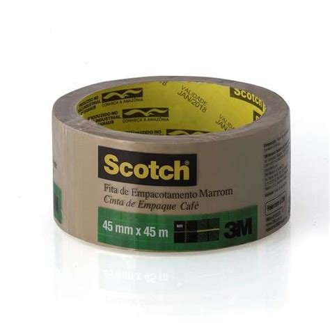 Fita Empacotamenteo Marrom Scotch 45mm X 45m Leroy Merlin