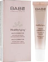 Babe Laboratorios Healthy Aging Multi Corrector Anti Aging Eye Lip Multi Corrector Makeup Jp