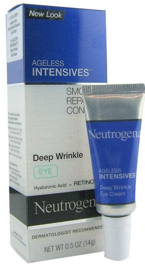 Neutrogena Ageless Intensives Deep Wrinkle Eye Cream 14gm Health