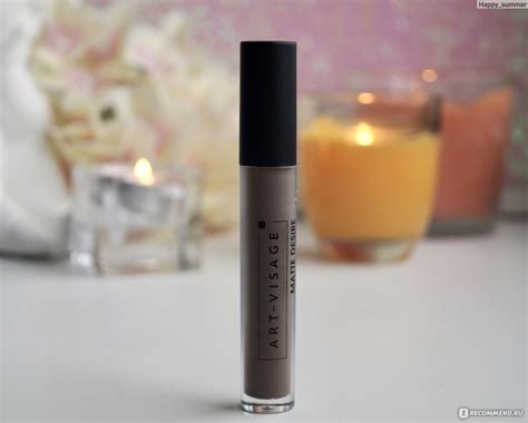 Жидкие тени для век Art-Visage Matte Desire - «Комфортные жидкие тени с ...