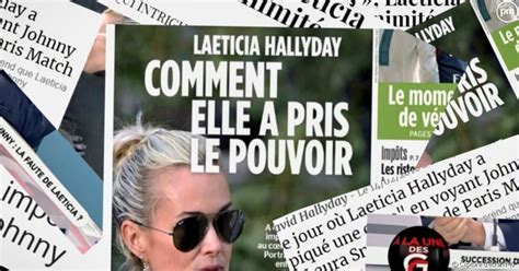 Il A Fallu Un Coupable Et C Tait Moi Laeticia Hallyday Revient Sur