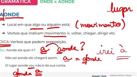Aonde Vamos Ou Onde Vamos - Exemplos de aonde ou onde: entenda a diferença e use corretamente