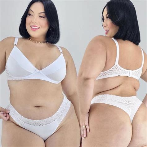 Conjunto De Lingerie Sensual Plus Size Sem Bojo Sexy Like4you Conjunto De Lingerie