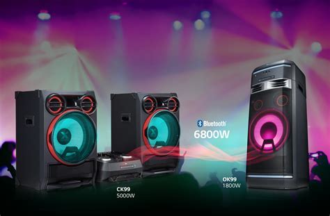Аудиосистема LG XBOOM CK99 - купить, цены | LG RU