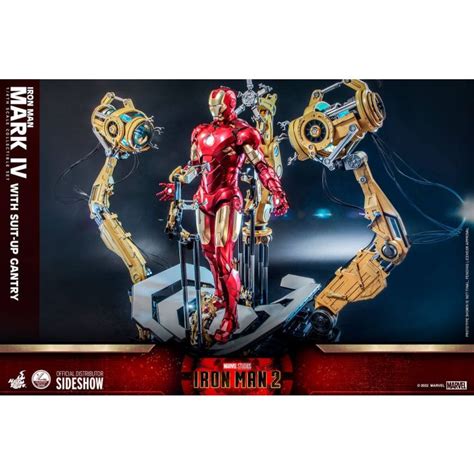 Iron Man Mark Iv Scale Figure With Suit Up Gantry Hot Toys Nerdup Collectibles