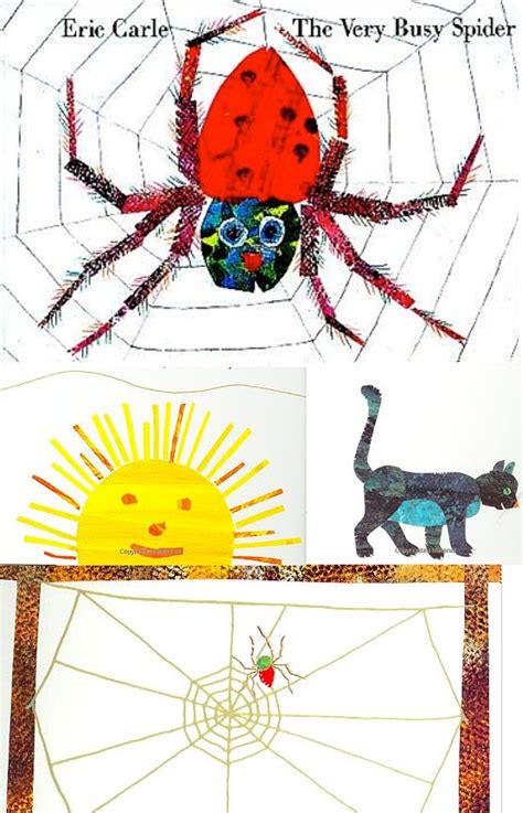 Eric Carle The Very Busy Spider Eric Carle Art Cart The Very Busy