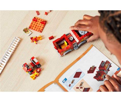 Mega Bloks Hot Wheels Monster Trucks Mega Construx 5 Alarm łazik ATV