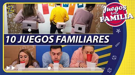 JUEGOS DIVERTIDOS para jugar con AMIGOS Juegos en familia YouTube