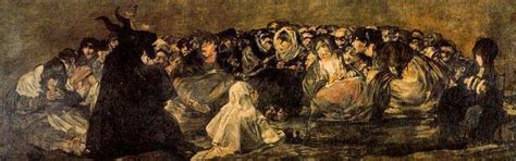 Artnautics: Witches' Sabbath (The Great He-Goat) - Francisco Goya