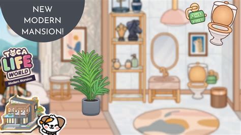 New Toca Boca Modern Mansion Review Build Youtube