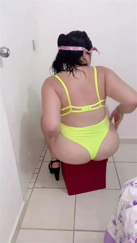 Milf Mexicana Culona Latina Secretaria En Baby Doll Se Lo Quita Todo Para Que Le Vean Como Se