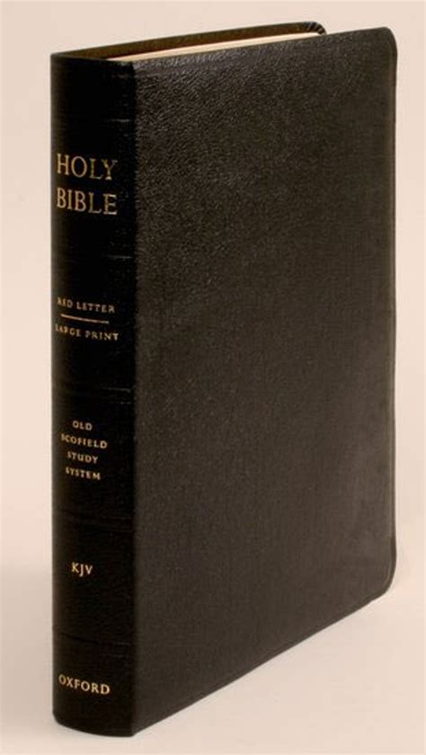 KJV Old Scofield Study Bible - LARGE PRINT - The KJV Store