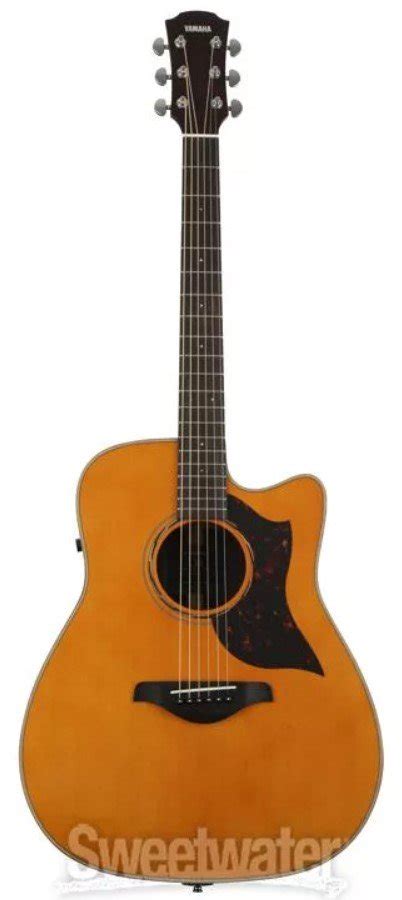 Yamaha A3r Are Dreadnought Cutaway Acousticelectric Guitar Vintage