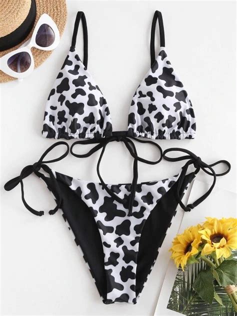 Swimsuit Triangle Bikini Bikini Sexy Leopard Print Vicedeal
