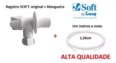 Registro Soft By Everest Mangueira De Cm Parcelamento Sem Juros